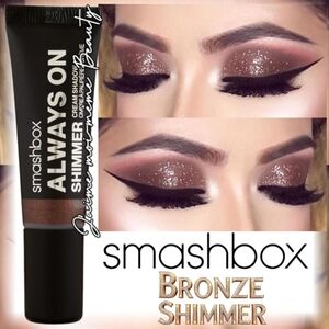 Smashbox Always On Shimmer Cream Eyeshadow - Bronze Shimmer
